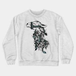 Poetic Llama Crewneck Sweatshirt